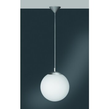 Wofi POINT Lampada a Sospensione Nichel opaco, 1-Luce
