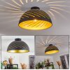 Osina Plafoniera Nero, 1-Luce