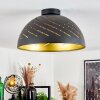 Osina Plafoniera Nero, 1-Luce