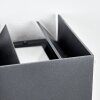Hoods applique LED da esterno set 2 pezzi IP44 con luce su e giù, 4000 Kelvin