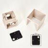 Badajoz applique da parete cubo per esterno, fascio up down con attacco G9