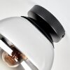 Lampada a sfera Gastor con vetro effetto specchiato in Cromo, Chiaro e Grigio fumo, E27