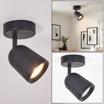 Lemak LED faretto da soffitto orientabile GU10, spot cilindrico moderno