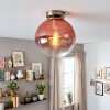 Gastor plafoniera a sfera E27, lampada da soffitto rotonda retrò per soggiorno