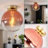 Gastor plafoniera sferica E27 Ø 25 cm, luce da soffitto vintage retrò