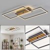 Velani plafoniera LED moderna, lampada da soffitto rettangolare piatta