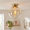 Gastor plafoniera a sfera Ø 25 cm E27, lampada da soffitto vintage rotonda
