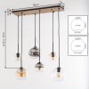 Koyoto lampadario a sospensione 6 luci E27 con sfere per tavolo da pranzo