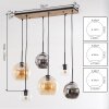 Koyoto lampadario a sospensione 6 luci con sfere, E27, stile boho vintage