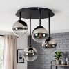Chehalis plafoniera a sfere vintage, lampada da soffitto 4 luci Ø 35 cm G9
