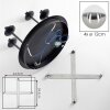 Chehalis plafoniera a sfere vintage, lampada da soffitto 4 luci Ø 35 cm G9