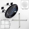 Chehalis plafoniera a sfere 4 luci G9, lampada da soffitto moderna vintage