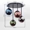 Chehalis plafoniera a sfere in vetro, lampada da soffitto G9 a 4 luci
