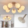 Koyoto plafoniera a sfere 7 luci ø 82 cm, design retrò per soggiorno