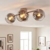 Koyoto plafoniera a sfere 4 luci E14, lampada da soffitto vintage moderna