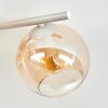 Koyoto plafoniera a sfere 4 luci, lampada da soffitto rétro per soggiorno