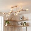 Gastor plafoniera da soffitto a 10 luci E14 con sfere, stile moderno retrò