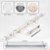 Koyoto plafoniera a sfere 10 luci E14, lampada da soffitto per soggiorno