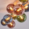 Gastor plafoniera con sfere 10 luci, lampada da soffitto vintage E14 per soggiorno