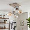 Gastor plafoniera a sfere 5 luci E14, design vintage moderno per soggiorno