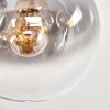 Gastor plafoniera a sfere 5 luci E14, design vintage moderno per soggiorno