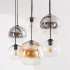 Koyoto lampadario a sospensione a 6 sfere, attacco E27, stile boho vintage