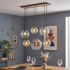 Koyoto lampadario a sospensione 6 luci con sfere, per tavolo da pranzo