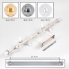 Gastor plafoniera a sfere 10 luci E14, design moderno rétro per soggiorno
