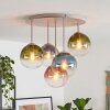 Gastor plafoniera a sfere rotonda ø 45 cm a 5 luci per soggiorno e sala da pranzo
