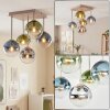 Gastor plafoniera a sfere, lampada da soffitto 5 luci Ø 37 cm retrò vintage