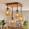 Gastor plafoniera da soffitto a 4 luci E14 con sfere sospese, vintage boho