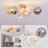 Chehalis plafoniera a sfere a 6 luci G9 Ø 64 cm, lampada da soffitto retrò