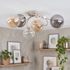 Chehalis plafoniera a sfere a 6 luci G9 Ø 64 cm, lampada da soffitto retrò