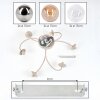 Chehalis plafoniera a sfere a 6 luci G9 Ø 64 cm, lampada da soffitto retrò