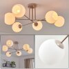 Koyoto plafoniera moderna scandinava con sfere, a 6 luci, ø 78 cm