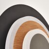 Lemik applique LED da parete per interni, set da 2, regolabile, luce indiretta