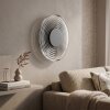 Liriel applique LED da parete rotonda Ø 30 cm con anelli concentrici retrò