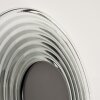 Liriel applique LED da parete rotonda Ø 30 cm con anelli concentrici retrò
