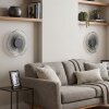 Liriel applique LED da parete rotonda Ø 30 cm, set 2 pezzi, stile retrò