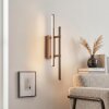 Kiron applique LED moderna rettangolare, lampada da parete lineare per soggiorno