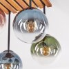 Gastor plafoniera a sfere 4 luci E14, stile boho vintage per sala da pranzo