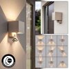 Applique da esterno Up & Down Tamarin LED 3000 Kelvin e sensore di movimento