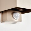 Applique da esterno Up & Down Tamarin LED 3000 Kelvin e sensore di movimento