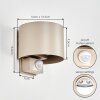 Tamarin applique LED da esterno con sensore di movimento, luce da parete moderna