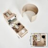 Tamarin LED applique da esterno con sensore di movimento per facciata, set da 2