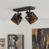 Opatija plafoniera con faretti orientabili E14 a 2 luci, spot da soffitto