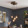 Avestruz lampadario a sospensione 4 luci per sala da pranzo, lunghezza 20 cm