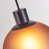 Nolen lampada a sospensione a 3 luci per sala da pranzo, E27, lunghezza 105,5 cm