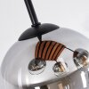 Koyoto plafoniera a 4 luci E14, lampada da soffitto a sfere boho vintage