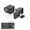 Applique da parete per esterno Kingstown con sensore di movimento, vetro chiaro IP44